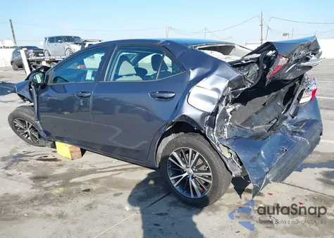 2016 Toyota Corolla Le Plus из США, поврежденный, VIN 5YFBURHEXGP543177